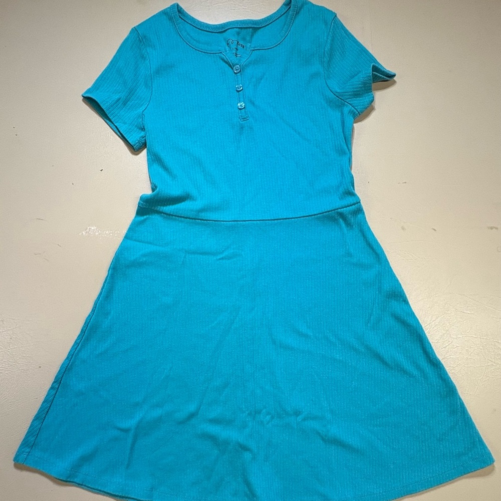 Art Class Vibrant Blue Casual Dress